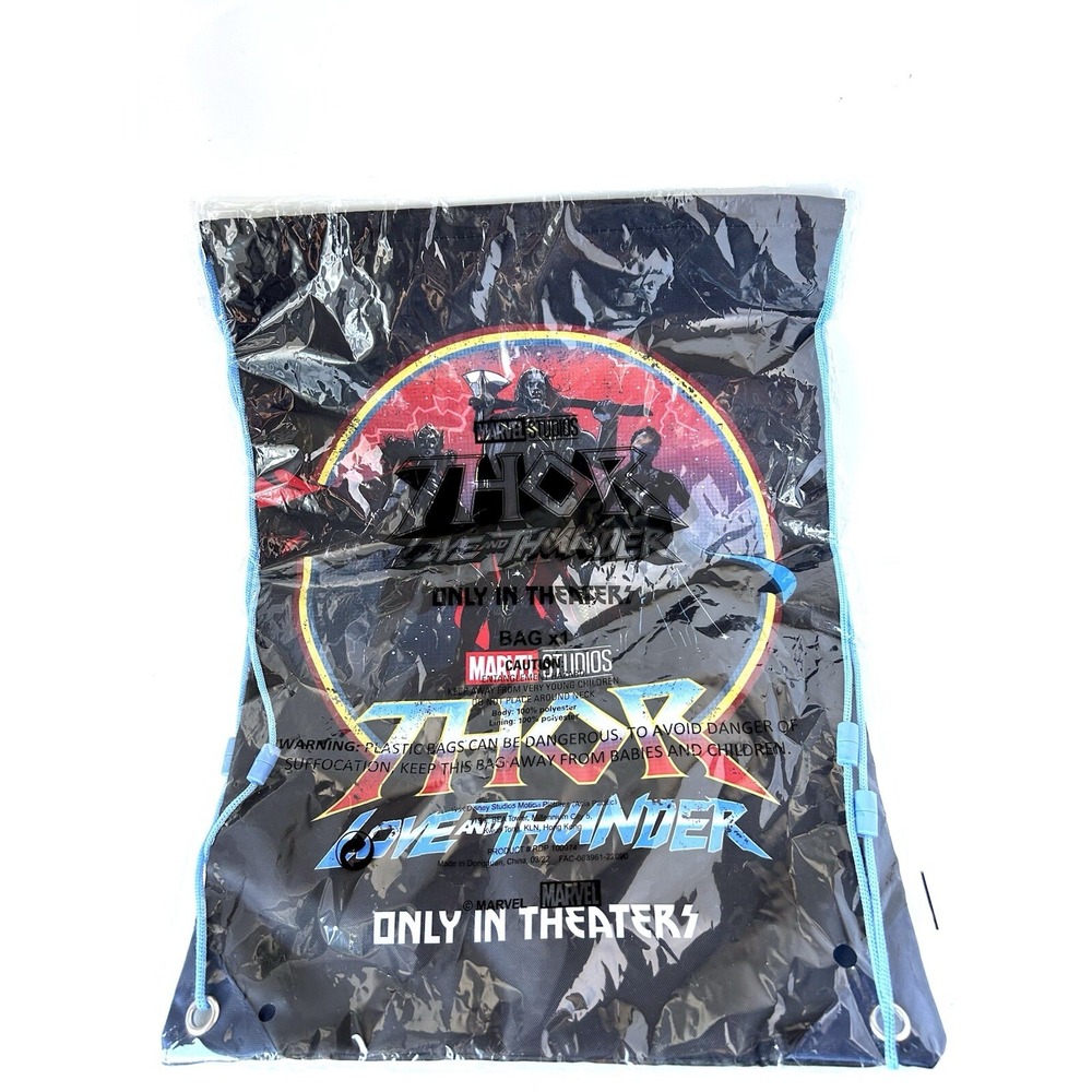 Thor‎ Love And Thunder Promo String Backpack New In Package